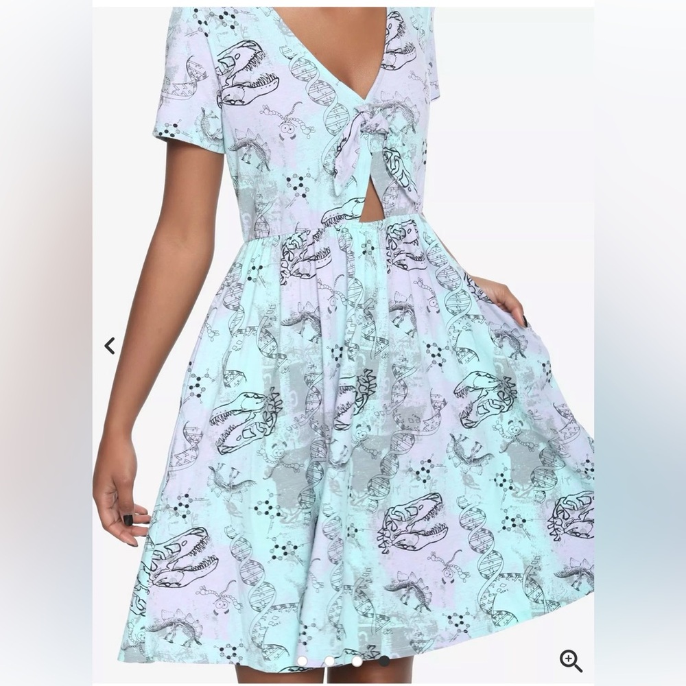 Jurassic Park DNA Dress Casual Comfy Plus Size Jurassic World Hot Topic Torrid